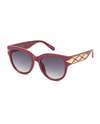 5746 MODERN AVIATORS, BURGUNDY