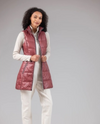 ANORAK 50171 PUFFER VEST WITH BAG SOLID RUSSET