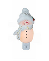 STONY CREEK WHITE BEANIE  SNOWMAN NIGHT LIGHT SSX4225