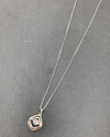 11876 STERLING/CZ HEARTBEAT PENDANT NECKLACE