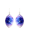 D'EARS 1788 INDIGO STORM SILVER WIRE EARRINGS