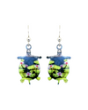 D'EARS 2026 WATER LILIES TURTLE EARRINGS