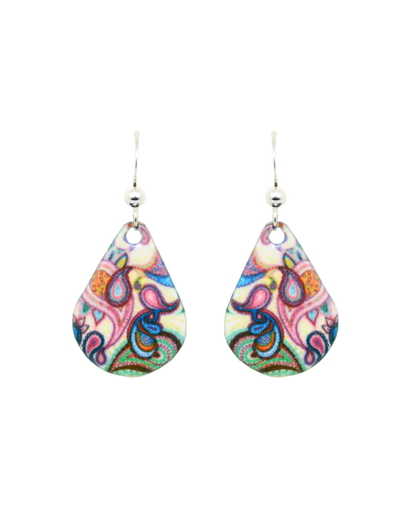 D'EARS 1719 BOHO PAISLEY EARRINGS