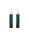 D'EARS 2442 PRISM AZURITE EARRINGS