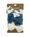 SO 'DORABLE 3PC SET BABY HEADBAND SET