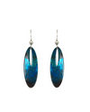 D'EARS 2475 OVAL MALACHITE  EARRINGS