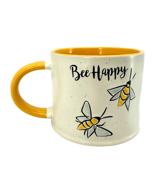 BLUE SKY 9628 "BEE" MUG, BEE HAPPY