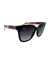 5718 COLORED ARM SUNGLASS, PURPLE