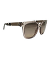 5718 COLORED ARM SUNGLASS, CHOCOLATE