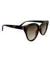 5649 CATEYE SUNGLASS, BROWN