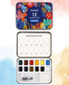 Grabie Essential Color - 12 Pocket Watercolors