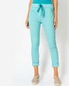 MADE IN ITALY 2120 RIBBON JEGGING AQUA