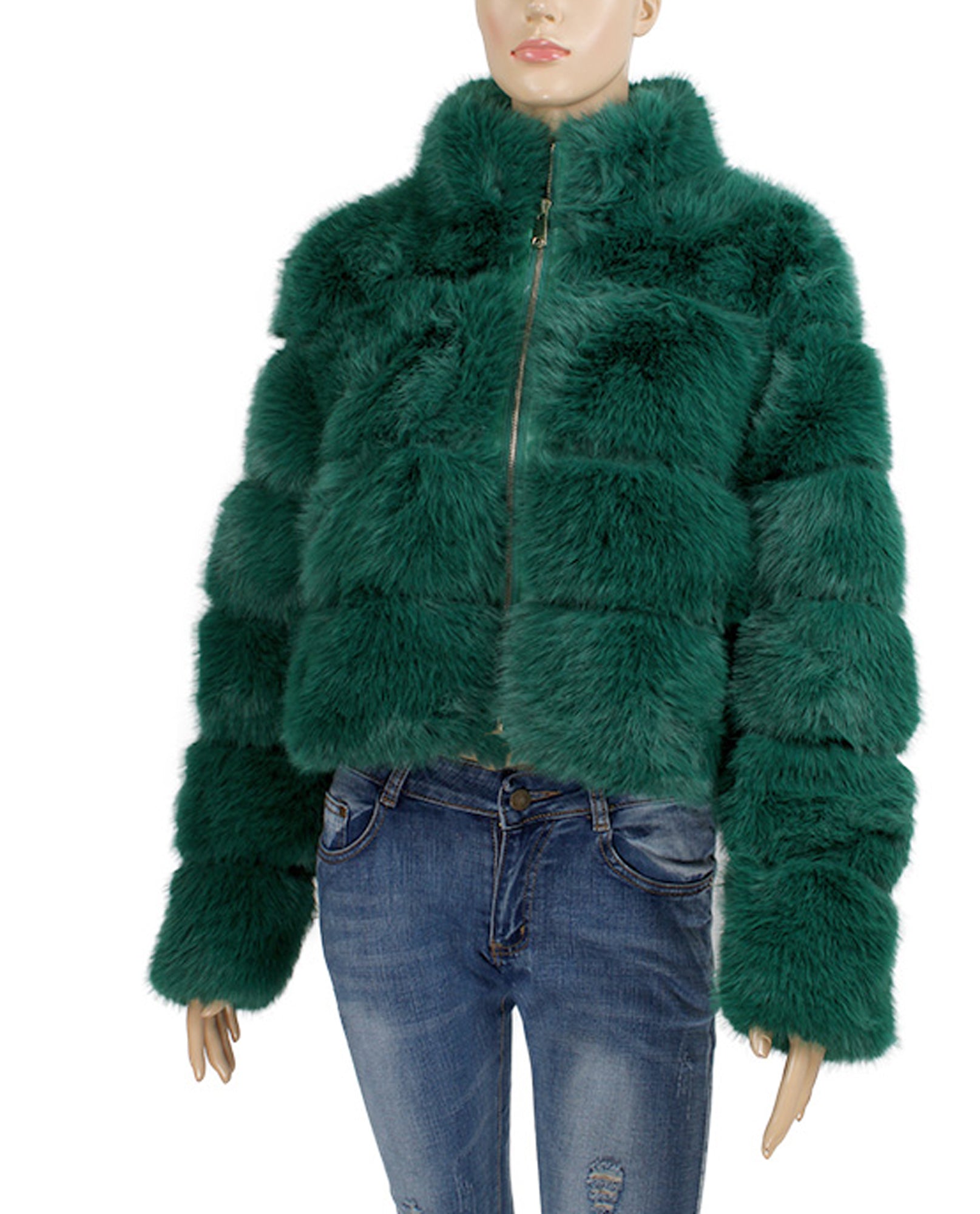 ジャケット・アウター 00s Stitched fur jacket 00s archive fur leather down jacket 2294