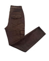 ETHYL Z13CHO ZIP CARGO SKINNY JEAN CHOCOLATE