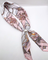 ZOEY MAGNETIC PEARL SCARF PINK BUCKLE
