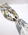 ZOEY MAGNETIC PEARL SCARF YELLOW BIRD