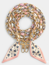 ZOEY & ZURI BC8113 CELL PHONE HOLDER IVORY FLORAL