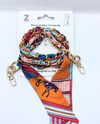 ZOEY & ZURI BC8113 CELL PHONE HOLDER ORANGE HORSE