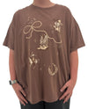 ZUTTER K3145-2660 S/S PUFF HOWDY TOP