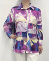 CREATION AM328 FULL SLV POCKET PRINT TOP