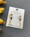 RACHEL MARIE DESIGNS ANGOLA EARRING GOLD/CLEAR