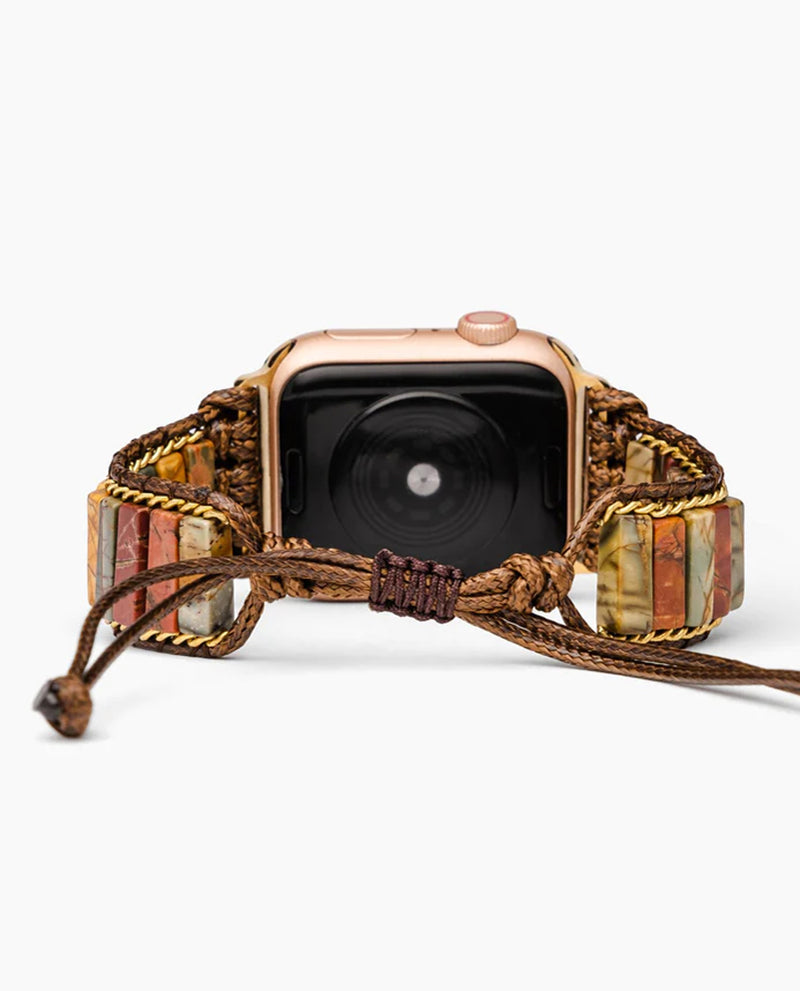 CAPE DIABLO AW1DPICASSOJ DELICATE PICASSO JASPER APPLE WATCH STRAP