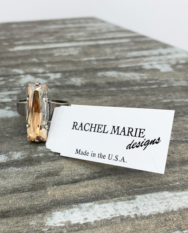 RACHEL MARIE DESIGNS BETH RING golden shadow