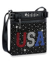 Bling USA Crossbody Sling BLACK