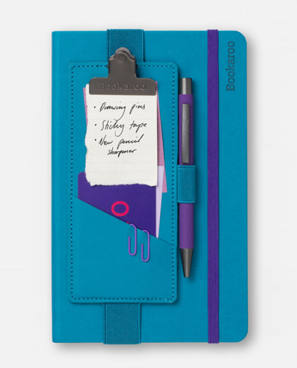 BOOKAROO CLIPBOARD FOR NOTEBOOKS TURQUOISE