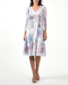 KOMAROV CAP20416 2 PIECE FLORAL DRESS/JACKET PASTEL