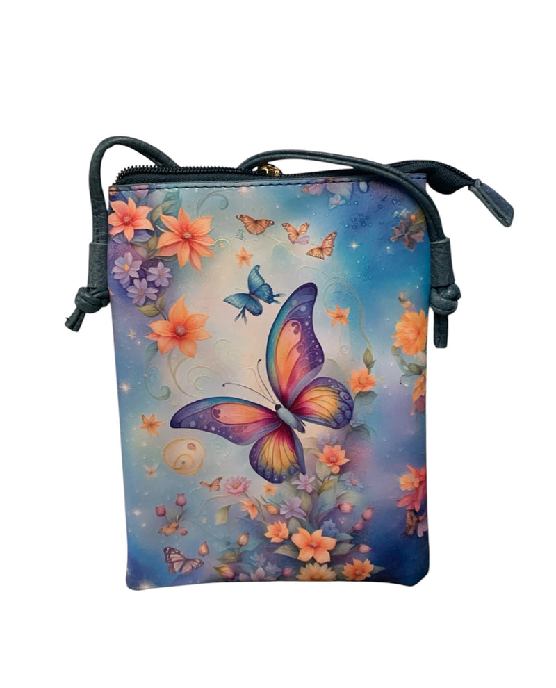 COLORFUL CROSS BODY BAG HG-334 BUTTERFLY