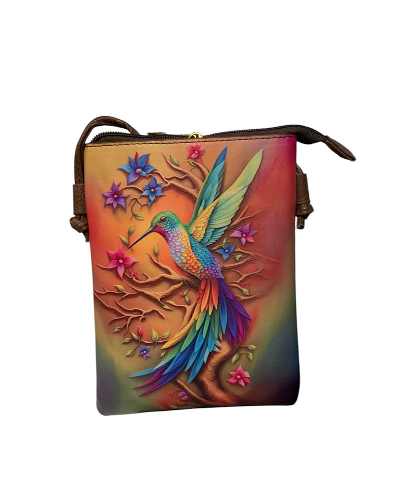 COLORFUL CROSS BODY BAG HG-336 HUMMINGBIRD