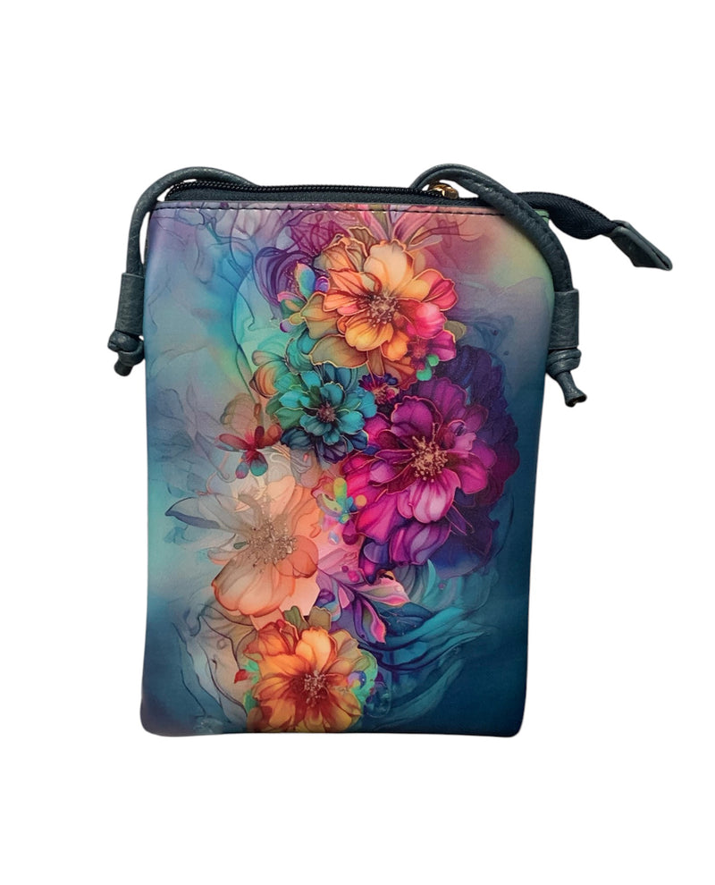 COLORFUL CROSS BODY BAG HG-337 FLOWERS