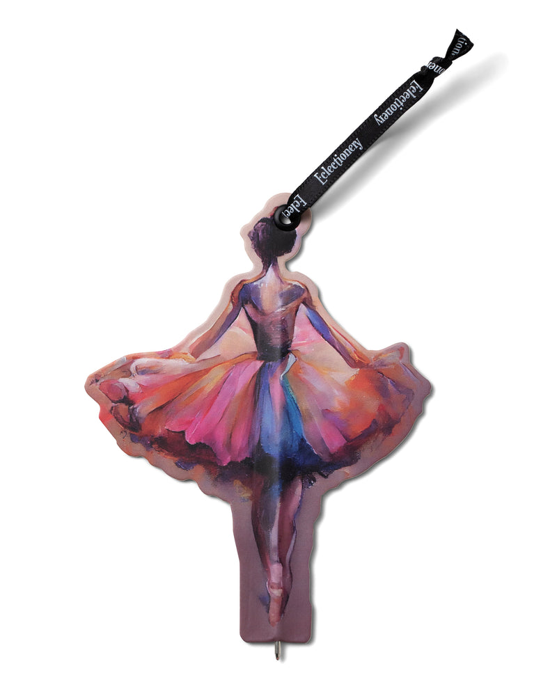 ECLECTIONERY FLAT BOOKMARK PEN BALLET DANCER