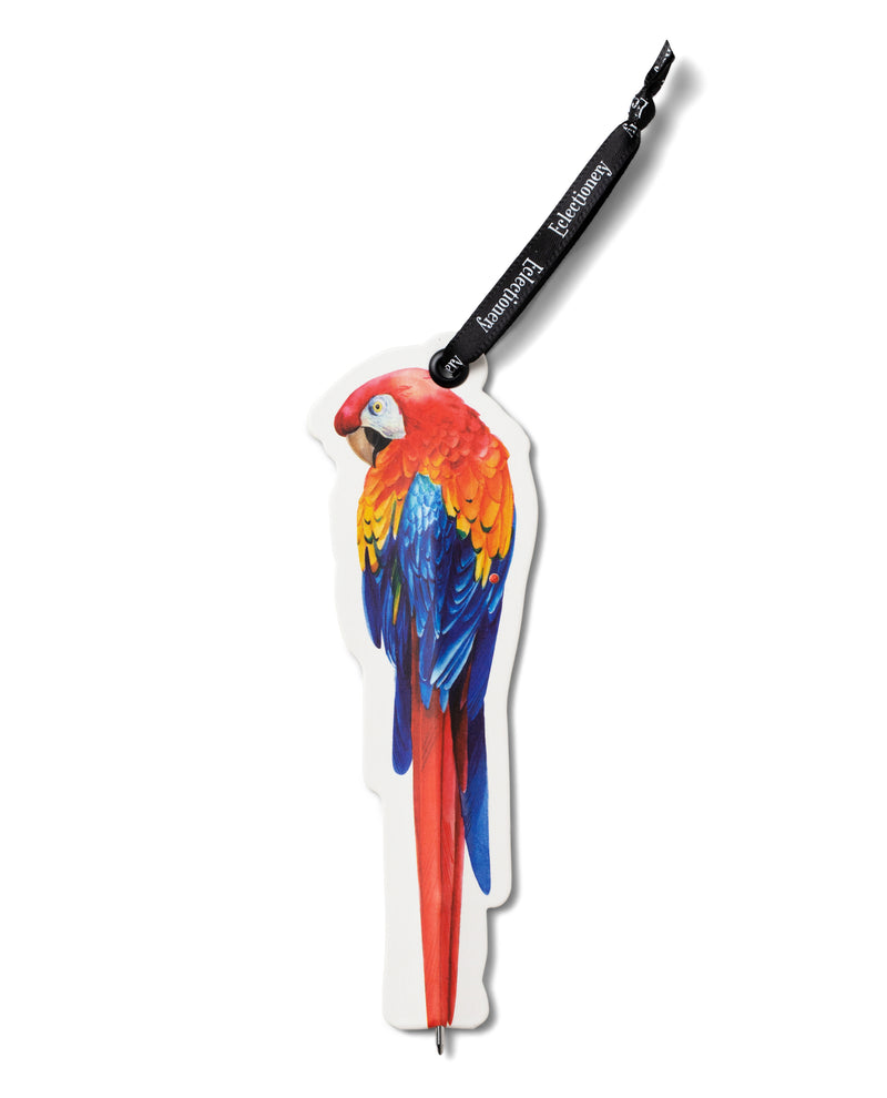 ECLECTIONERY FLAT BOOKMARK PEN PARROT