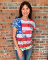 SUNSHIRT FLAG T-SHIRT MADE IN USA