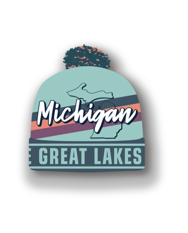 MICHIGAN GREAT LAKES STATE BEANIE 80027MI