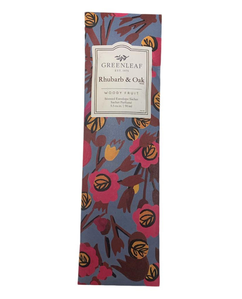 GREENLEAF SLIM SACHET RHUBARB & OAK