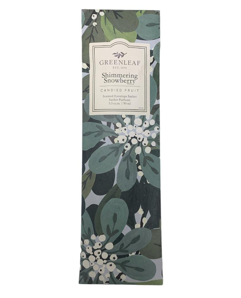 GREENLEAF SLIM SACHET SHIMMERING SNOWBERRY