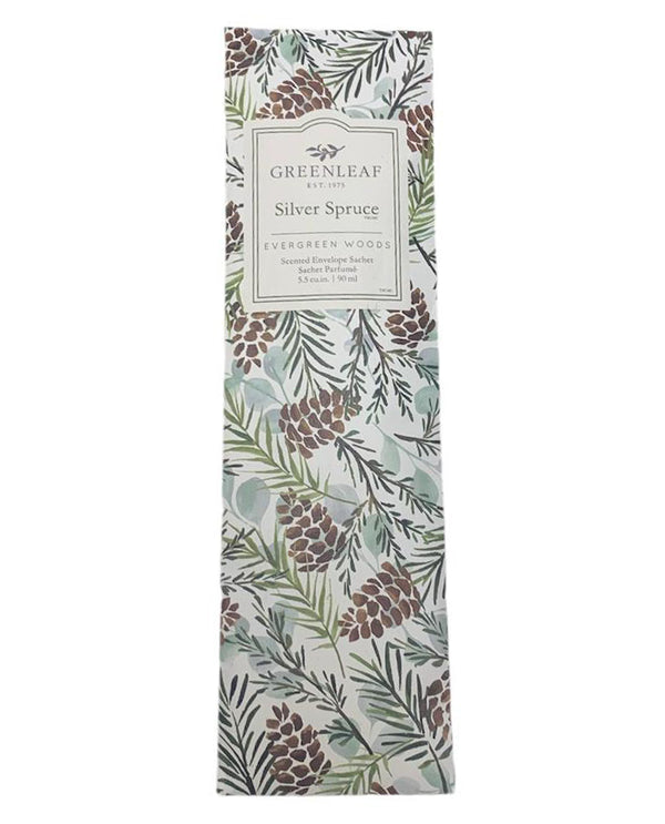 GREENLEAF SLIM SACHET SILVER SPRUCE