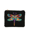 HD0 BEADED COIN PURSE 335-DRAGONFLY