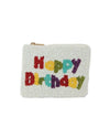 HD0 BEADED COIN PURSE 353-HAPPY BIRTHDAY