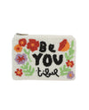 HD0 BEADED COIN PURSE 518-BE YOU TIFUL
