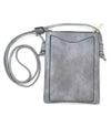 PAW LASER CUT CROSS BODY BAG HG177 Grey