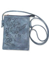 BIRDS & FLOWERS CROSS BODY BAG HG189 jean