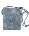 SNOWFLAKE LASER CUT CROSS BODY BAG HG191 jean