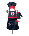 IOIZLV LOVE BUG APRON 3-PIECE SET