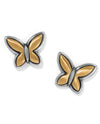 BRIGHTON J20791 GOLDIE WINGS MINI POST EARRING