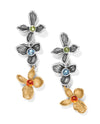 BRIGHTON JA9888 EVERBLOOM JARDIN DROP POST EARRING