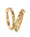 BRIGHTON JA9906 CONTEMPO MEDIUM HOOP EARRING GOLD